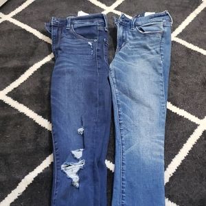 Lot 2 Abercrombie jeans